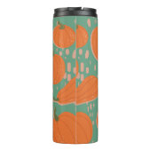 Naadloos herhalingspatroon staal.  ontwerp van thermosbeker (Achterkant)