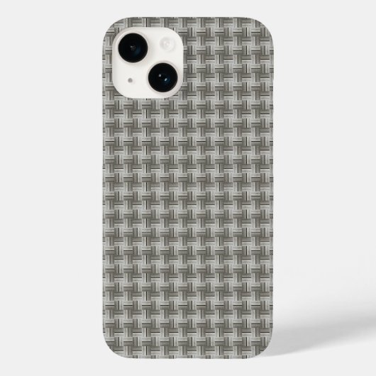 Naadloos houspatroon Case-Mate iPhone case (Achterkant)