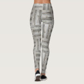 Naadloos houspatroon leggings (Achterkant)