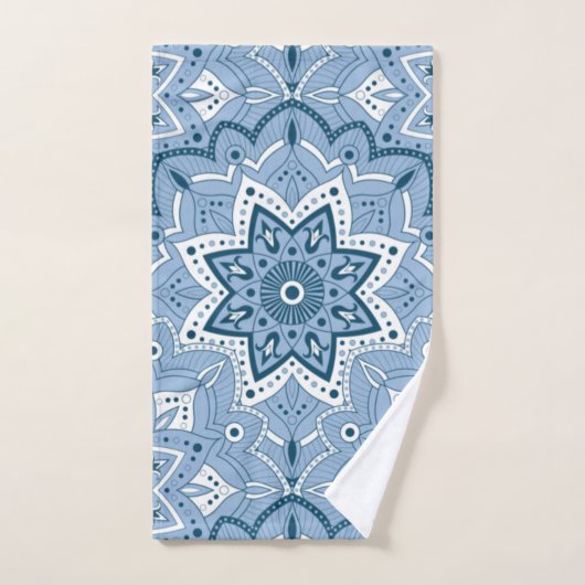 Naadloos Islamic Colorful Blue Handdoek (Handdoek)