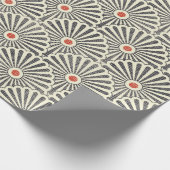 Naadloos japans  patroon op textuurachtergrond cadeaupapier (Hoek)