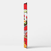 naadloos Japans voedselpatroon Case-Mate iPhone Case (Achterkant / Rechts)