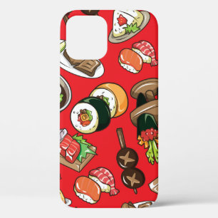 naadloos Japans voedselpatroon Case-Mate iPhone Case