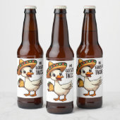 Naadloos Jezus-patroon Religie Cadeau Christendom  Bier Etiket (Flessen)