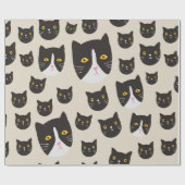 Naadloos kattenpatroon/-naadloos kattenpatroon/ cadeaupapier (Vlak)