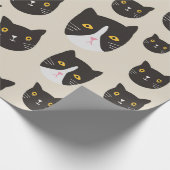 Naadloos kattenpatroon/-naadloos kattenpatroon/ cadeaupapier (Hoek)