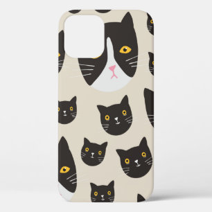 Naadloos kattenpatroon/-naadloos kattenpatroon/ Case-Mate iPhone case