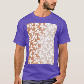 Naadloos Kelesaal Pattern Celestial Moth Pattern T-shirt