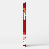 Naadloos kerstpatroon met rendiersanta tre Case-Mate iPhone case (Achterkant / Rechts)