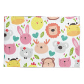 Naadloos Kinder kamerdecor van Patroon Kussensloop (Achterkant)