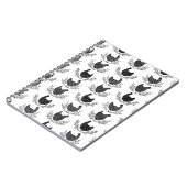 Naadloos kippenpatroon notitieboek (Linkerzijde)