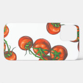 , naadloos kleurenpatroon met verse groenten Case-Mate iPhone case (Achterkant (horizontaal))