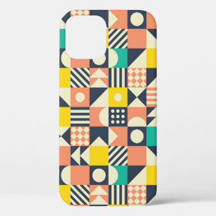 naadloos kleurig geometrisch patroon Case-Mate iPhone case