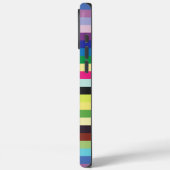 Naadloos kleurloos strips Case-Mate iPhone case (Achterkant / Links)