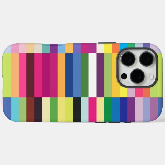 Naadloos kleurloos strips Case-Mate iPhone case (Achterkant (horizontaal))