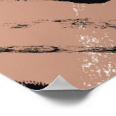 Naadloos kleurloos waterverf patroon poster (Hoek)