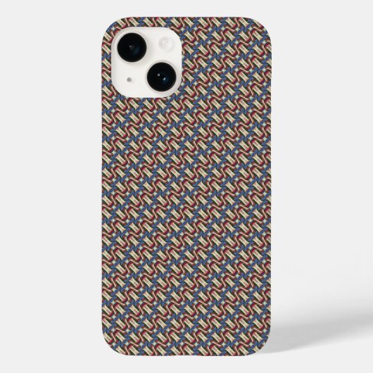 Naadloos kleurrijk patroon Case-Mate iPhone case (Achterkant)