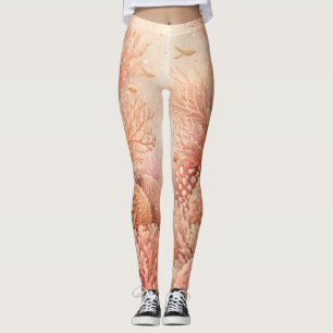 Naadloos Koraalrifmystiek Leggings