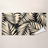 Naadloos leder van de palm in badhanddoek (Badhanddoek)