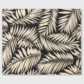 Naadloos leder van de palm in cadeaupapier (Vlak)