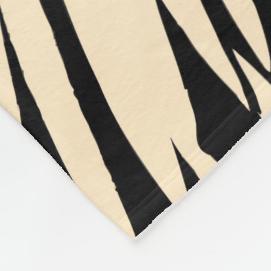 Naadloos leder van de palm in fleece deken (Hoek)