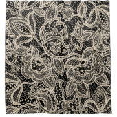 Naadloos looppatroon douchegordijn (Voorkant)