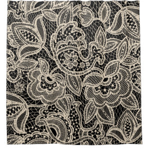 Naadloos looppatroon douchegordijn