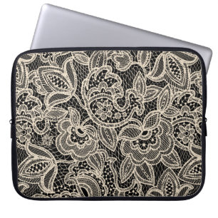 Naadloos looppatroon laptop sleeve
