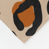 Naadloos looppelpels fleece deken (Hoek)