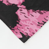 Naadloos loopvlak fleece deken (Hoek)