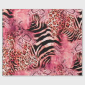 Naadloos luipspatroon, abstracte zebra. cadeaupapier (Vlak)