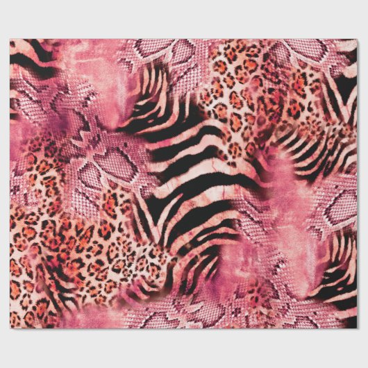 Naadloos luipspatroon, abstracte zebra. cadeaupapier (Vlak)
