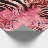 Naadloos luipspatroon, abstracte zebra. cadeaupapier (Hoek)