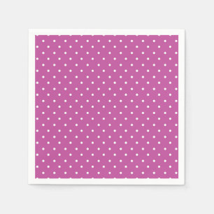 Naadloos magenta achtergrond polka stippenpatroon servet