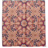 Naadloos mandala-patroon. decoratief thema douchegordijn (Voorkant)