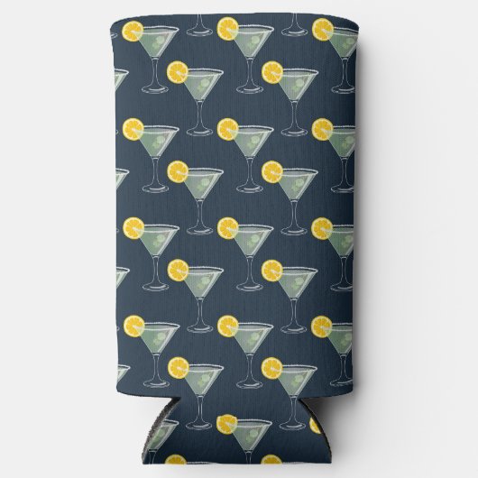 Naadloos Margarita-cocktailpatroon Seltzer Blikjeskoeler (Voorkant)
