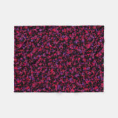 Naadloos marmer graniet abstract modern patroon t fleece deken (Voorkant (Horizontaal))