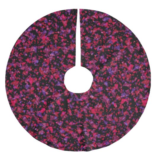 Naadloos marmer graniet abstract modern patroon t  kerstboom rok (Voorkant)