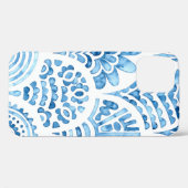 Naadloos marokkaans patroon. tegel. Blauw Case-Mate iPhone Case (Achterkant (horizontaal))
