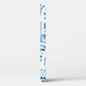 Naadloos marokkaans patroon. tegel. Blauw Case-Mate iPhone Case (Achterkant / Links)