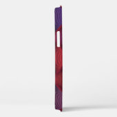 Naadloos, meerkleurig golvend patroon Case-Mate iPhone case (Achterkant / Rechts)