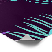 Naadloos met de hand getekend pekelenpatroon. Vint Poster (Hoek)