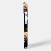 Naadloos met gloeiende kwal Case-Mate iPhone case (Achterkant / Links)