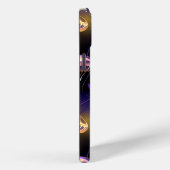 Naadloos met gloeiende kwal Case-Mate iPhone case (Achterkant / Rechts)