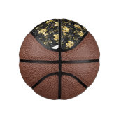 Naadloos met sieraden orchideeën basketbal (Rechts)