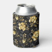Naadloos met sieraden orchideeën blikjeskoeler (Blikje Voorkant)