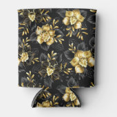 Naadloos met sieraden orchideeën blikjeskoeler (Voorkant)