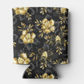Naadloos met sieraden orchideeën blikjeskoeler (Achterkant)