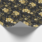 Naadloos met sieraden orchideeën cadeaupapier (Hoek)