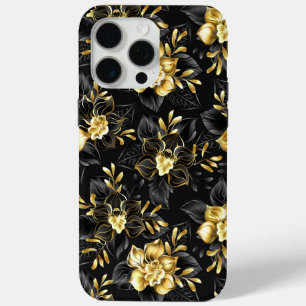 Naadloos met sieraden orchideeën iPhone 15 pro max hoesje